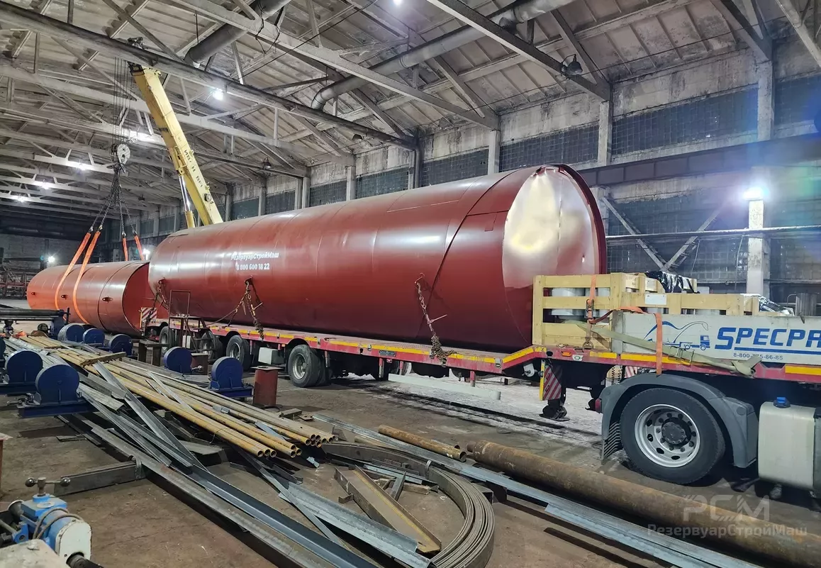Изготовление и доставка двух РВС-1000 м3