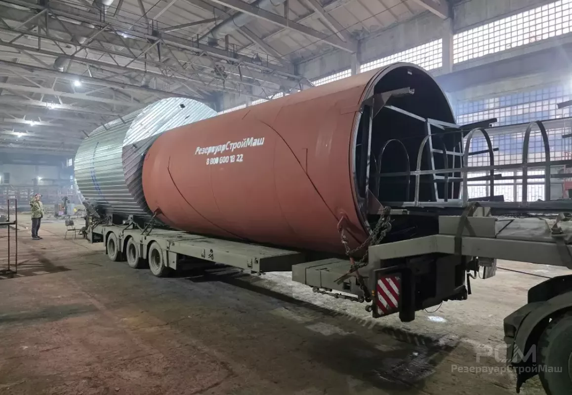 Изготовление двух баков аккумуляторов горячей воды БАГВ-100 м3 и БАГВ-25 м3